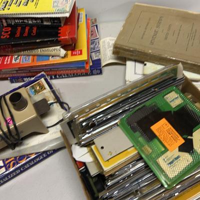 Large Group Of Stamp Collecting Books And Mounts 