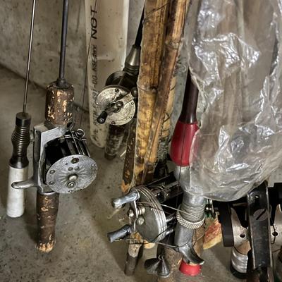 Vintage Fishing Poles, Radio Shack Discovery 3000 Metal Detector and More