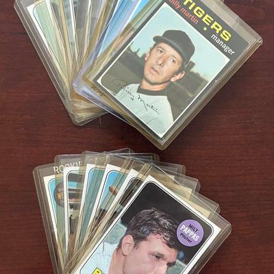 Vintage Topps Baseball Cards. 15 Total Cards. Billy Martin and More