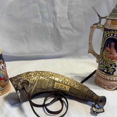 German Steins Anna Drinking Horn
