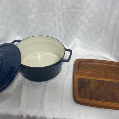 Martha Stewart Dutch Oven & Dansk Charcuterie Board