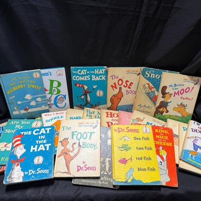 Mystery Lot: Vintage Dr. Seuss Books (1960s)
