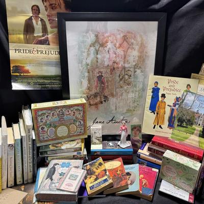 Mystery Lot: Collectible Jane Austen Books, Puzzles, Magazines, Art