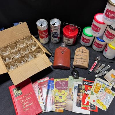 Myserty Lot: Vintage Beer and Cocktail Accessories