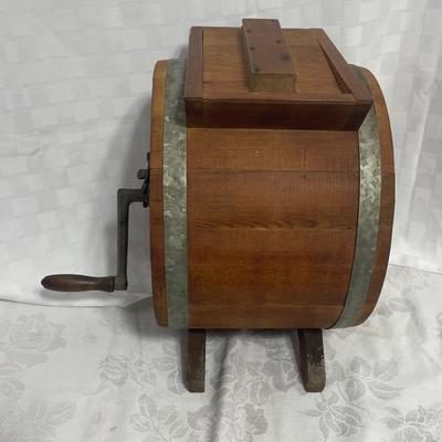 Antique Barrel Butter Churner
