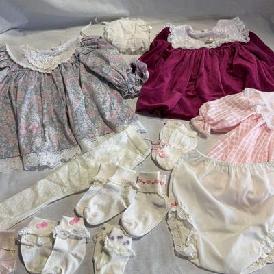 12 Mo, 18mo, 2T Girls Dresses & Socks
