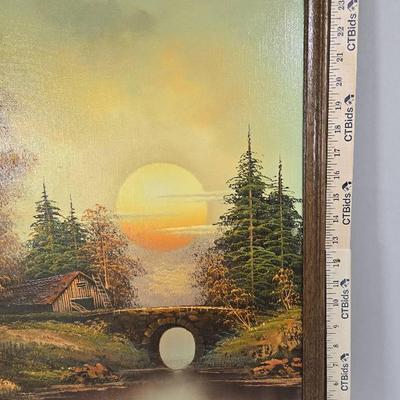 Bill Boswell Oil Painting