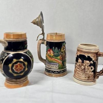 Marzi & Remi collection of German beer steins