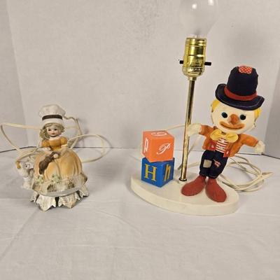 Vintage Kid Room Lamps