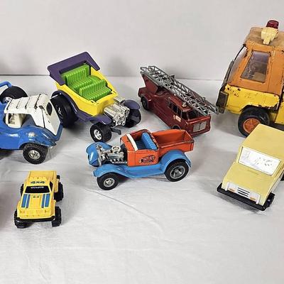 Vintage Die-Cast Toy Vehicles