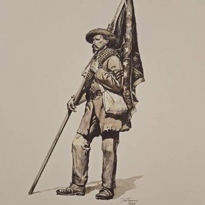 Two limited-edition Civil War prints by renowned military artist Don Troiani