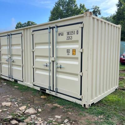 20' Shipping Container - 3 doors - New 
