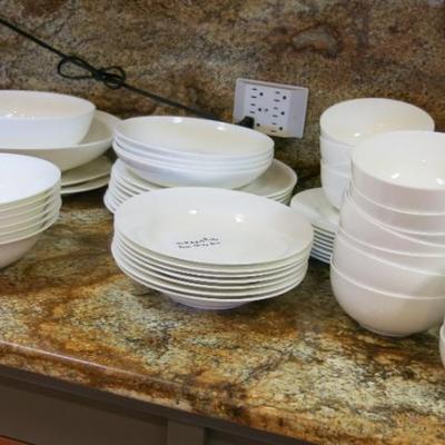 White Mikasa Bone China Set
