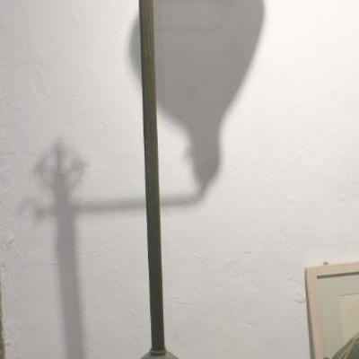 Victorian Milk Glass Floor Lamp