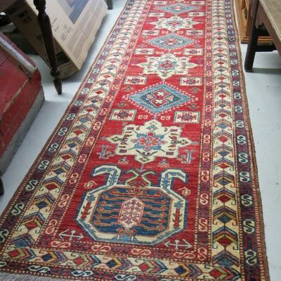 Karaja Persian Rug Runner and Pad