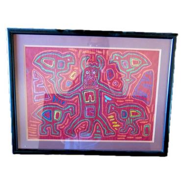 Red Mola Devil with Birds