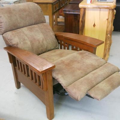 La-Z-Boy Mission Style Upholstered Recliner