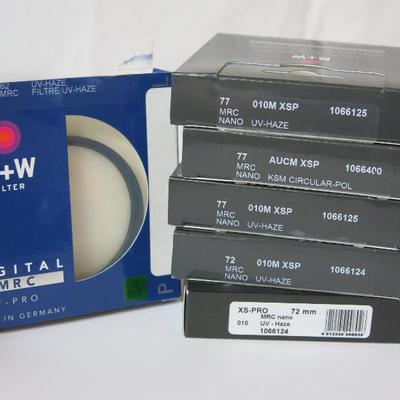 B+W Digital MRC nano Filter Lot of 6