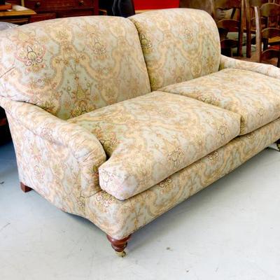 Beachley of Maryland Paisley Two-Cushion Sofa