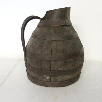 Ironclad Wooden Stave Pitcher