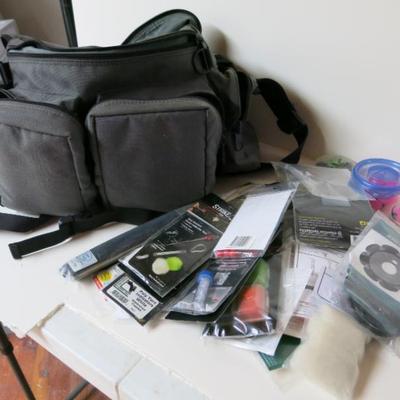 Abel's Fishing Tackle Bag with Misc. Tackle