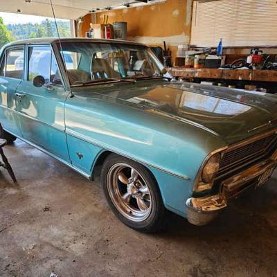 1966 Chevy II Nova 4-Door Custom