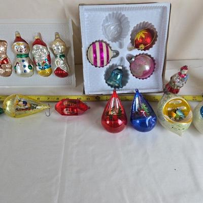 Vintage Ornaments Mid-century 