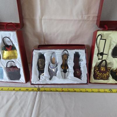 Resin Purses & Shoes