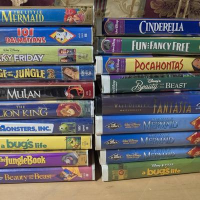 Lot Of Disney VHS