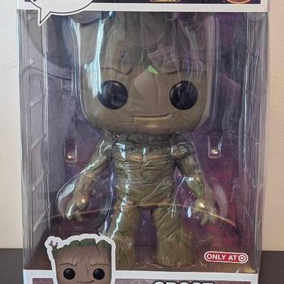 Funko POP! Groot 1203 Target Exclusive Jumbo 10”  Guardians Of The Galaxy Vol 3