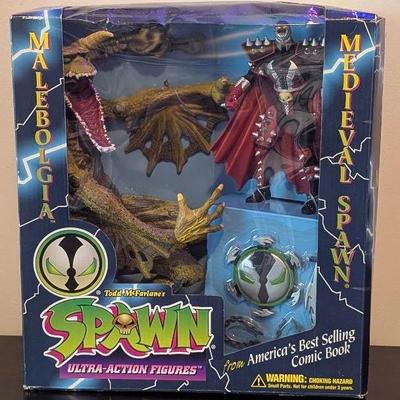 McFarlane Toys Medieval Spawn vs. Malebolgia Spawn Action Figure