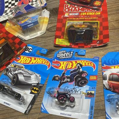 Toy Car Lot - Hot Wheels, Matchbox, NASCAR - Many New in Package