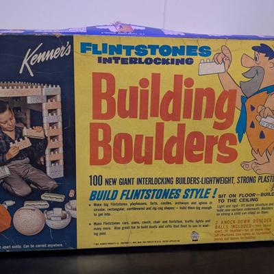 Flintstones Building Boulders 1962 in Original Box
