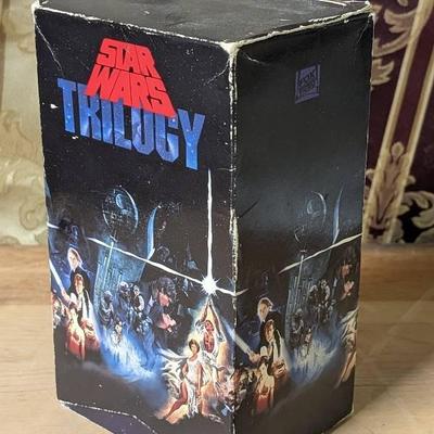 VHS Star Wars Trilogy Box Set Original Theatrical Unaltered 1992 CBS FOX - Han Shoots First! 