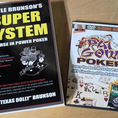 Doyle Brunson's Super System Poker Book And Pai Gow Poker DVD