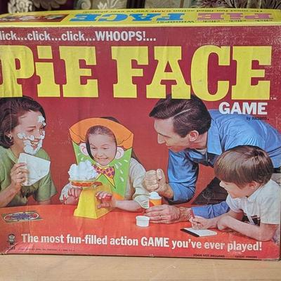 Pie Face Game Vintage 1968 In Box