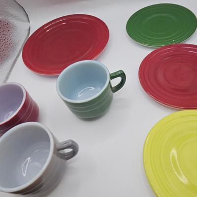 Hazel Atlas Little Hostess and Moderntone Tea Set Assortment