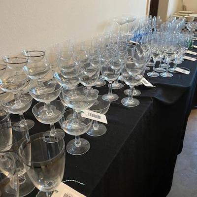 Sale Photo Thumbnail #78: Glassware