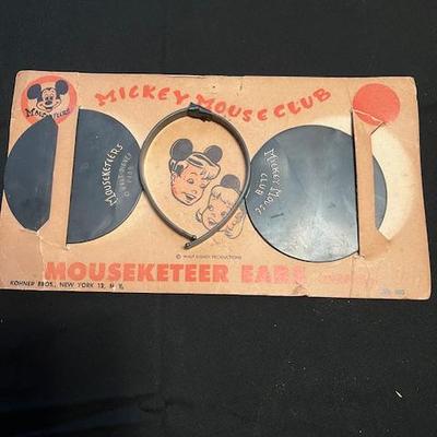 Sale Photo Thumbnail #70: 1920's Mickey Mouse Ears in Original  package