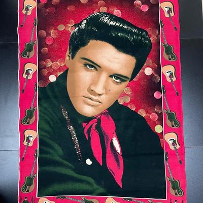 Vintage "Elvis" Tapestry / Wall Hanging