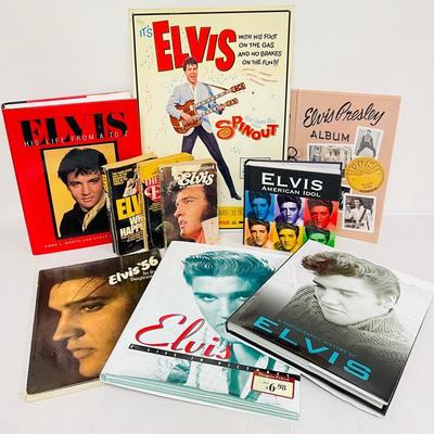 Hardback and Paperback "Elvis" Books and More