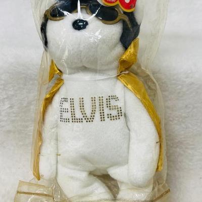 Unopened 2009 Elvis “Teddy Bear” Ty Beanie Baby 