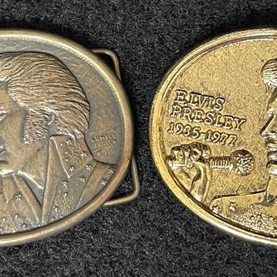 Elvis Presley Commemorative Belt Buckles