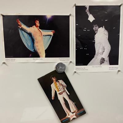 Vintage "Elvis" Concert Photo Posters