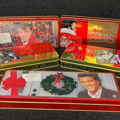 Russell Stover and Elvis Tins