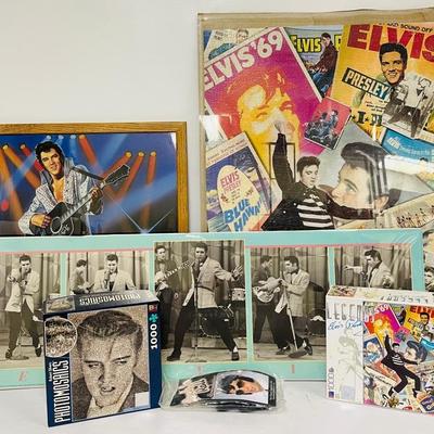 Elvis Framed Poster, Puzzles, and More