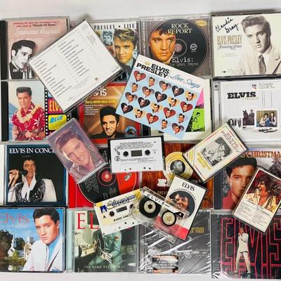 Unopened Elvis Presley Music CD’s, Cassettes and More #1