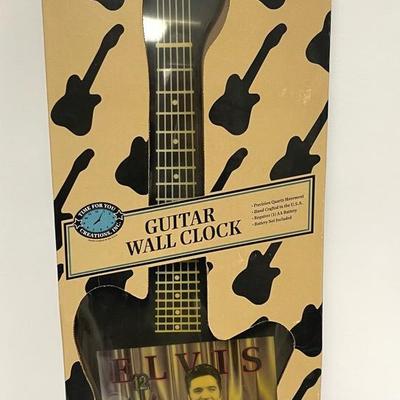 “Time For You Creations” Guitar Wall Clock 