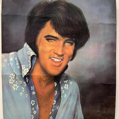 Vintage “Loxi Sibley” "Elvis" Concert Poster