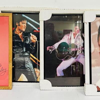 Framed Color Elvis Posters